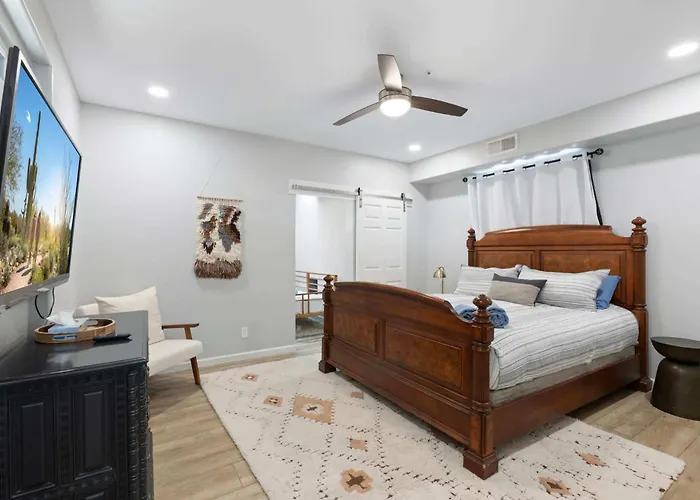 2br Stylish Desert Casita With Workspace Mtn Views * Cave Creek